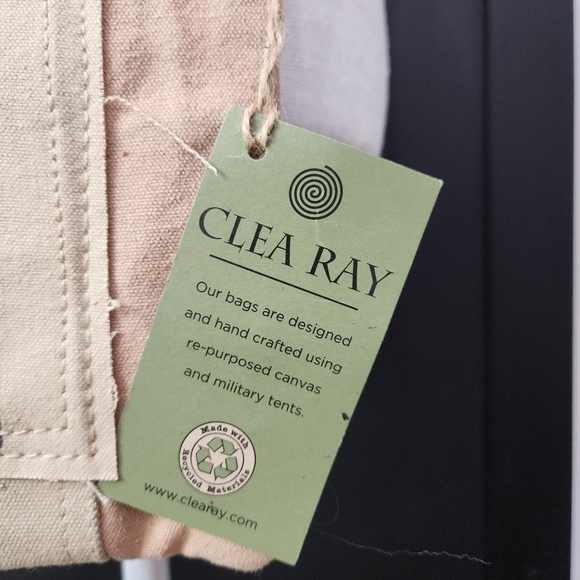 CLEA RAY Salt LAKE Passport Crosdbody Bag NWT - Picture 7 of 11